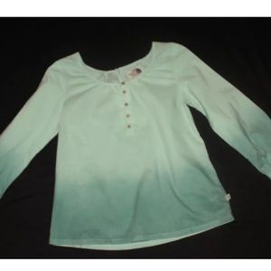 North face mint ombré tunic Sz XS